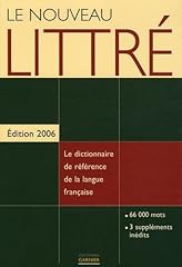 Nouveau littré d'occasion  Livré partout en France