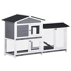 Pawhut rabbit hutch for sale  Delivered anywhere in UK