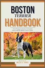 Boston terrier handbook for sale  Delivered anywhere in UK