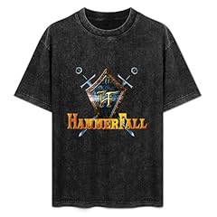 Hammerfall logo unisex usato  Spedito ovunque in Italia 