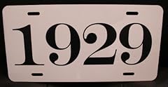 1929 year metal for sale  Delivered anywhere in USA 