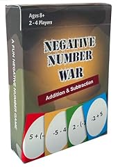 Negative number war for sale  Delivered anywhere in USA 