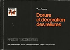 Dorure décoration reliures d'occasion  Livré partout en France