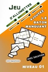 Jeu allumettes solution d'occasion  Livré partout en France