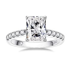 Anuclub moissanite engagement for sale  Delivered anywhere in USA 