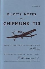 Chipmunk pilots notes for sale  Delivered anywhere in Ireland