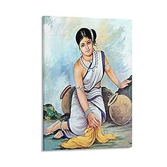 Used, Traditional Paintings Of Women Abstract Creatived Poster Art Poster Canvas Painting Decor Wall Print Photo Gifts Home Modern Decorative Posters Framed/Unframed 08x12inch(20x30cm) for sale  Delivered anywhere in Canada