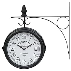 paddington double sided wall clock for sale  Delivered anywhere in UK