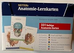Netters anatomie lernkarten gebraucht kaufen  Wird an jeden Ort in Deutschland