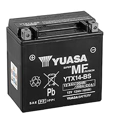 Yuasa ytx14 batteria usato  Spedito ovunque in Italia 