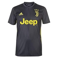 adidas Juventus, Stagione 2018/19, Maglia Third, Attrezzatura da Gioco, T-Shirt Uomo, Carbon/Shock Yellow, L usato  Spedito ovunque in Italia 