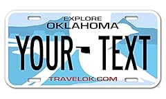 Inkmyplate personalized oklaho for sale  Delivered anywhere in USA 