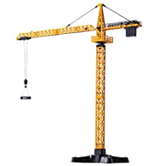 Top Race Metal Diecast Construction Crane Model Toy for sale  Delivered anywhere in Ireland
