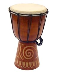 Rustic djembe tribal for sale  Delivered anywhere in USA 