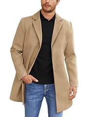 Coofandy wool overcoat for sale  Delivered anywhere in USA 