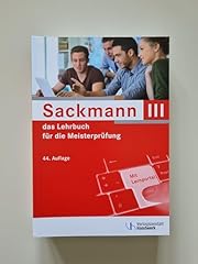 Sackmann lehrbuch meisterprüf gebraucht kaufen  Wird an jeden Ort in Deutschland
