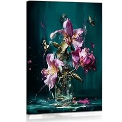 Purple iris canvas for sale  Delivered anywhere in USA 