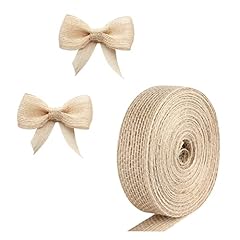 1rolls jute ribbon for sale  Delivered anywhere in UK