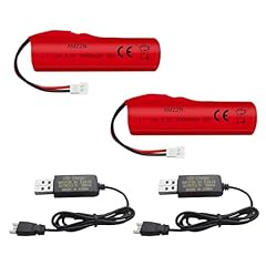 Amzzn 2pcs 3.7v usato  Spedito ovunque in Italia 