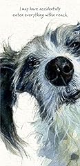 Lurcher greeting card for sale  Delivered anywhere in UK