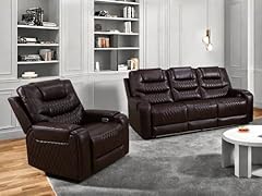 Fontoi leather recliner for sale  Delivered anywhere in USA 