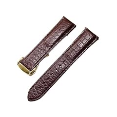 Cwzzws crocodile watchband usato  Spedito ovunque in Italia 