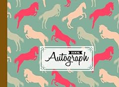 Autograph book horses for sale  Delivered anywhere in UK
