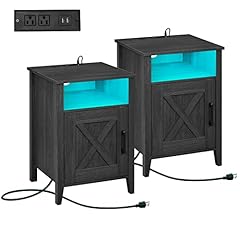 Homsho nightstand led for sale  Delivered anywhere in USA 