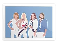 Abba inspired print for sale  Delivered anywhere in UK