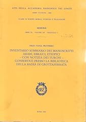 Inventario sommario dei usato  Spedito ovunque in Italia 