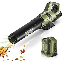 Soffiatore batteria green usato  Spedito ovunque in Italia 