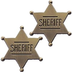 Metal hexagram sheriff for sale  Delivered anywhere in UK