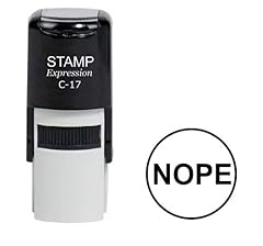 Stampexpression nope round for sale  Delivered anywhere in USA 