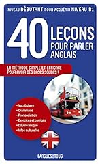 Leçons parler anglais d'occasion  Livré partout en France