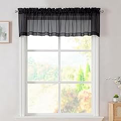 Simplebrand black valances for sale  Delivered anywhere in USA 