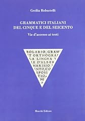 Grammatici italiani del usato  Spedito ovunque in Italia 