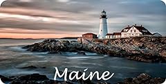 Maine lighthouse scene for sale  Delivered anywhere in USA 