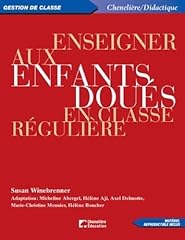Enseigner enfants doués d'occasion  Livré partout en France