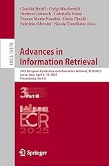 Advances information retrieval d'occasion  Livré partout en France
