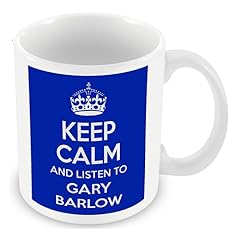 Keep Calm and Listen to Gary Barlow (Blue) Mug / Cup for sale  Delivered anywhere in UK