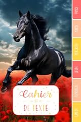 Cahier texte cheval d'occasion  Livré partout en France