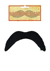 Black fake moustache usato  Spedito ovunque in Italia 
