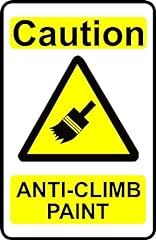 Caution anti climb for sale  Delivered anywhere in UK