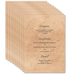 Cartes menu mariage d'occasion  Livré partout en France