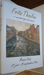 Frits thaulow peintre d'occasion  Livré partout en France