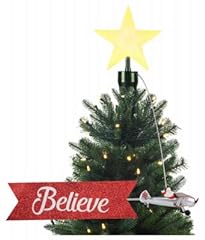 Mr. Christmas NC Santa's Biplane Tree Topper, One Size, for sale  Delivered anywhere in USA 