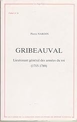 Gribeauval 1715 1789 d'occasion  Livré partout en France