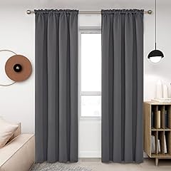 Deconovo gray curtains for sale  Delivered anywhere in USA 