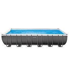 Intex 24ft X 12ft X 52in Ultra Frame Rectangular Pool for sale  Delivered anywhere in USA 