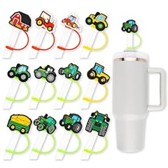 12pcs tractor straws for sale  Delivered anywhere in USA 